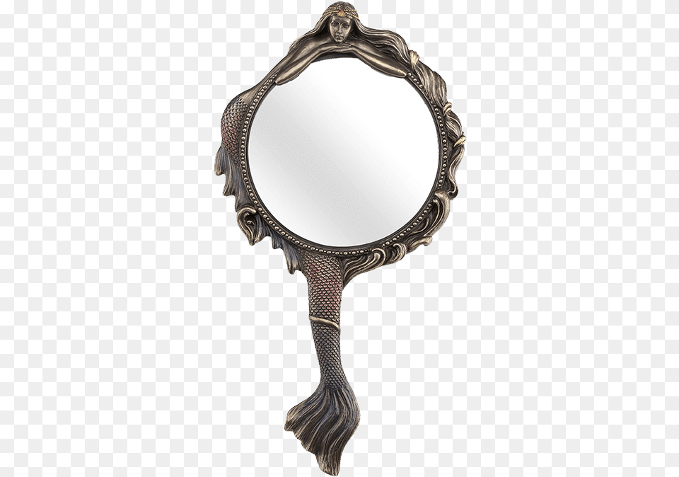 Mermaid Hand Mirror, Person Png