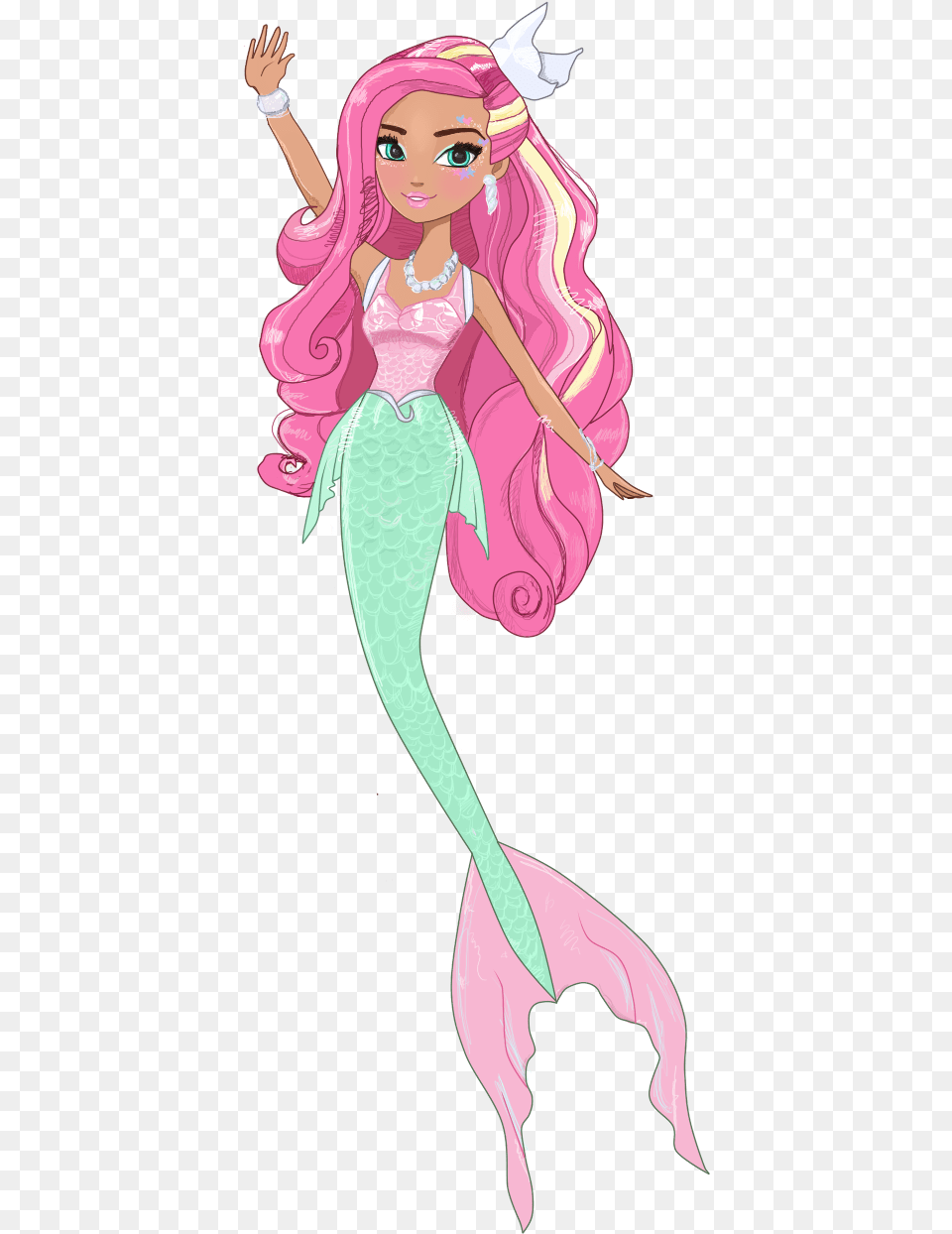 Mermaid Images Cartoon Pictures Of Mermaids, Book, Comics, Publication, Adult Free Png