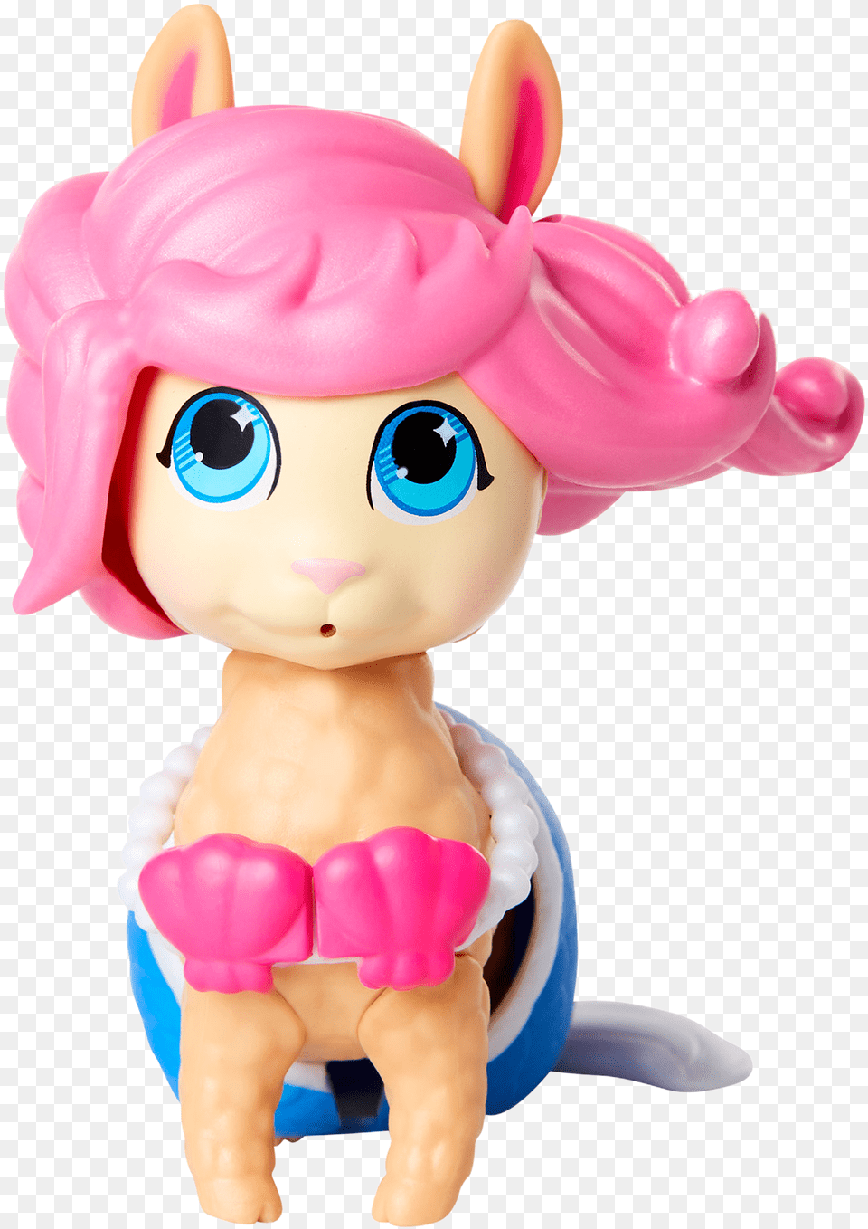 Mermaid Llama Doll, Toy, Face, Head, Person Free Png