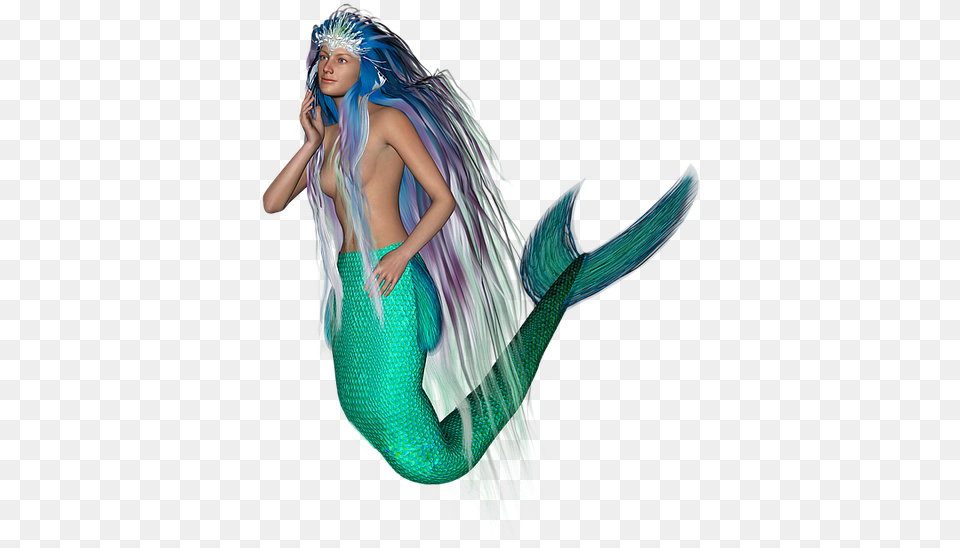 Mermaid Mermaid, Adult, Female, Person, Woman Free Png