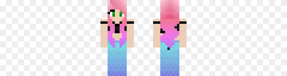 Mermaid Minecraft Skins, Purple Png Image