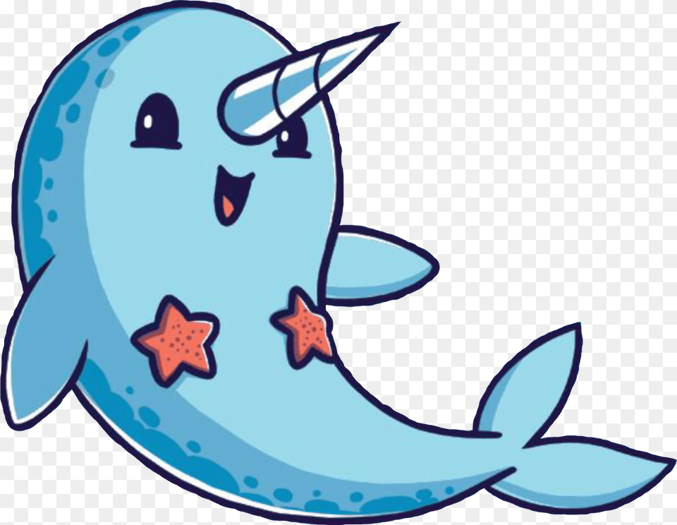 Mermaid Narwhal Mydrunkenmonkey Freetoedit, Animal, Sea Life, Face, Head Free Png