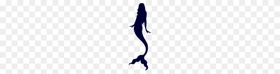Mermaid Sea Creature Silhouette, Person Free Png Download