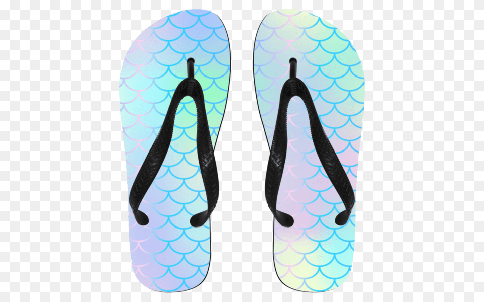 Mermaid Shoes Socks Tiny Fantasy Land, Clothing, Flip-flop, Footwear Png Image