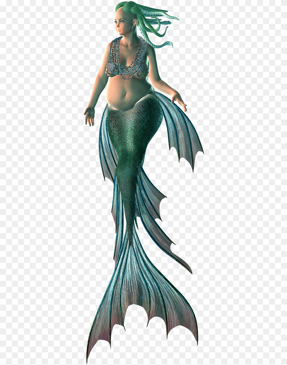 Mermaid Silhouette, Adult, Female, Person, Woman Png Image