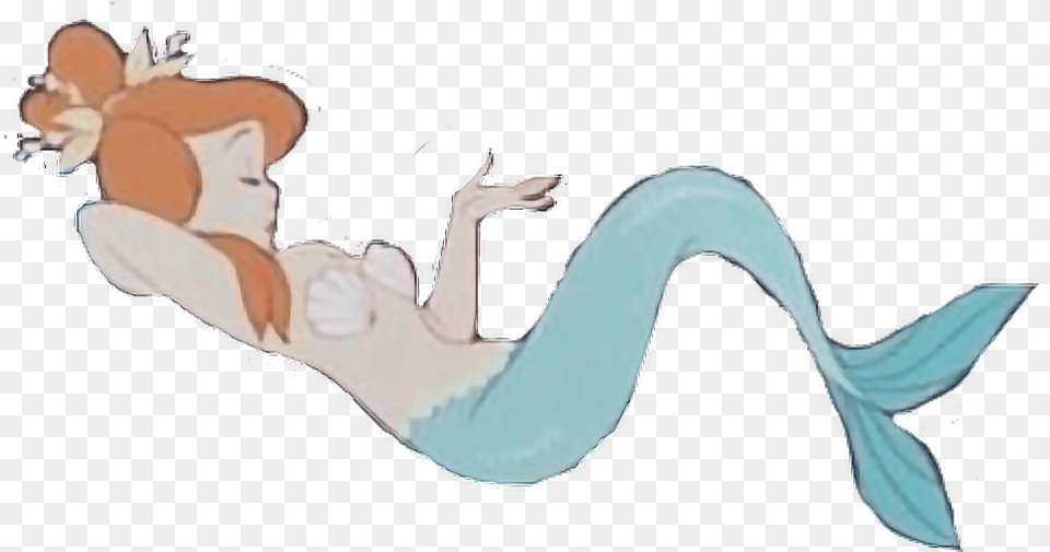 Mermaid Stickers Niche Disney Aesthetic Freetoedit Cartoon, Person Png