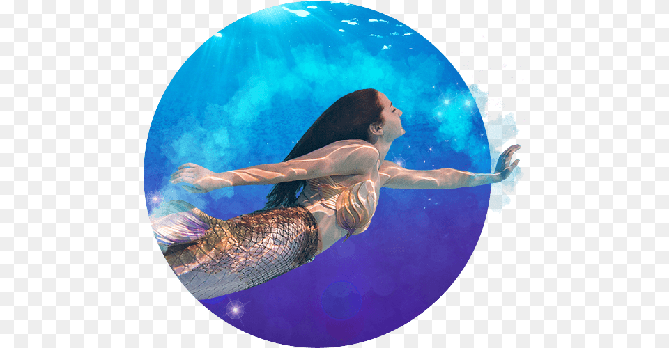 Mermaid Swimming Underwater, Photography, Water Sports, Leisure Activities, Water Free Transparent Png