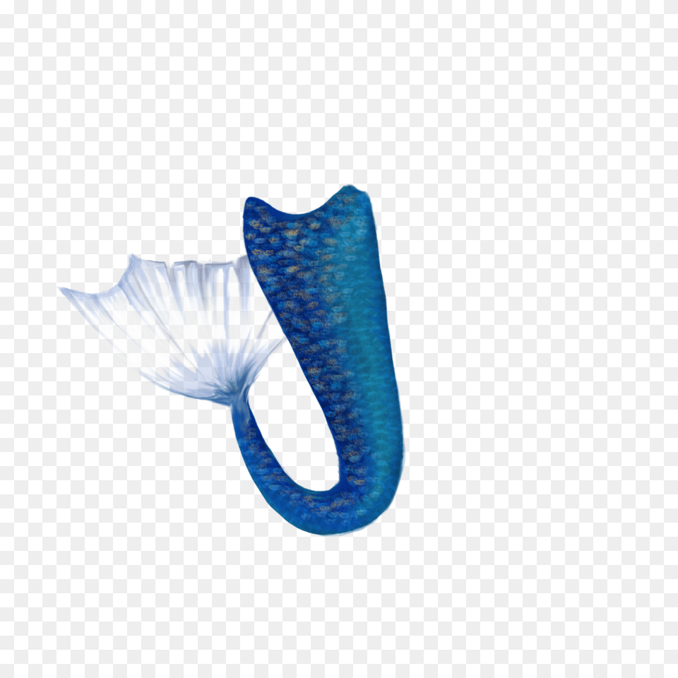 Mermaid Tail Blue Tail Sticker, Animal, Sea Life Free Png