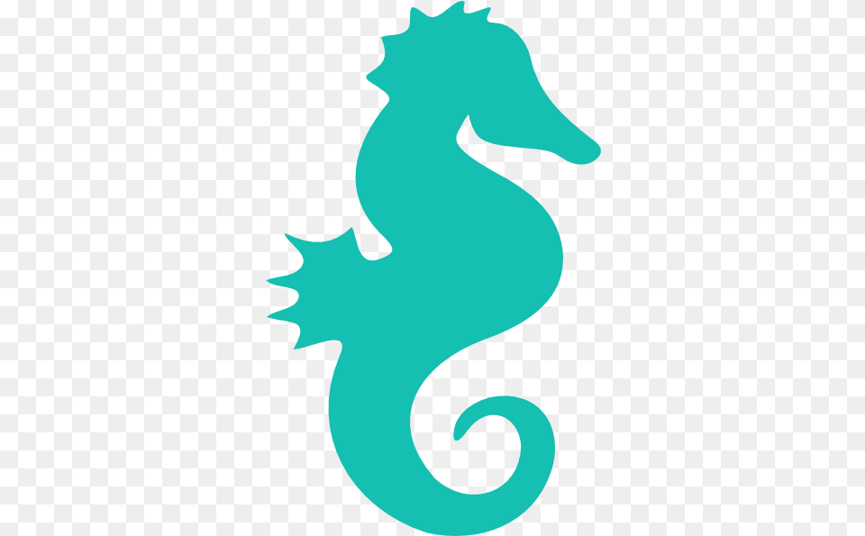 Mermaid Tail Clipart Transparent Blue Sea Horse Clip Art, Animal, Sea Life, Baby, Mammal Png