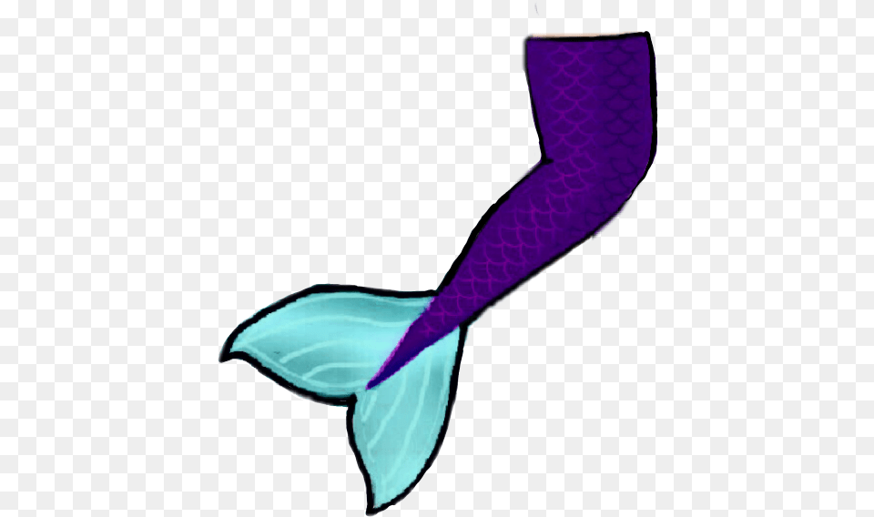 Mermaid Tail Gacha Gachaverse Sticker By V3nus Gacha Mermaid Tail, Purple, Animal, Sea Life Free Transparent Png