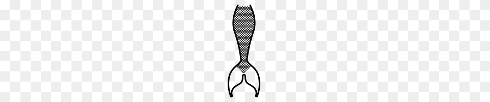 Mermaid Tail Icons Noun Project, Gray Free Transparent Png