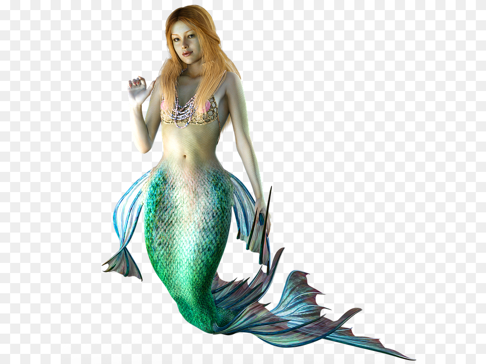 Mermaid Transparent Background, Adult, Female, Person, Woman Free Png Download