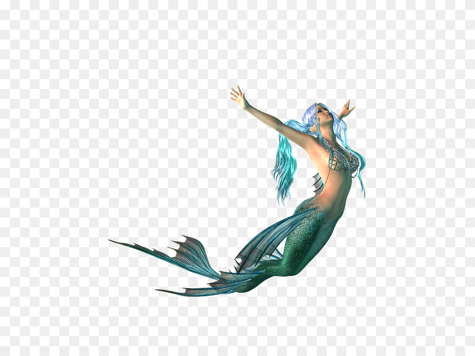 Mermaid Transparent Mermaid Images, Dancing, Leisure Activities, Person, Adult Free Png Download