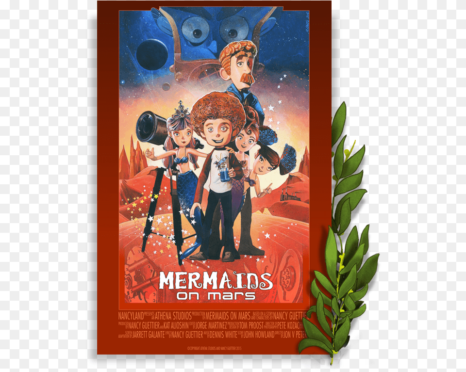 Mermaids On Mars Movie Poster Mermaids On Mars, Advertisement, Person, Adult, Wedding Png