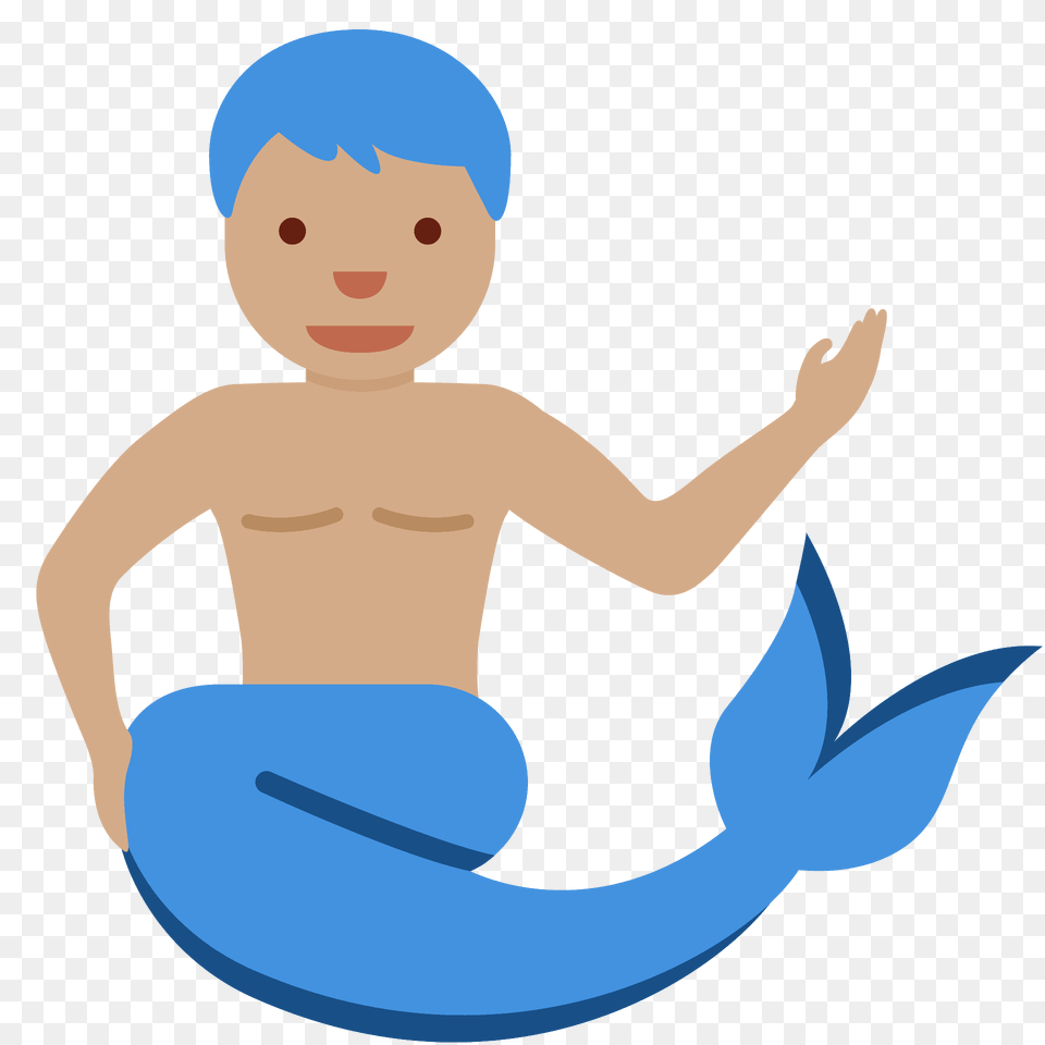 Merman Emoji Clipart, Water Sports, Water, Swimming, Sport Free Png