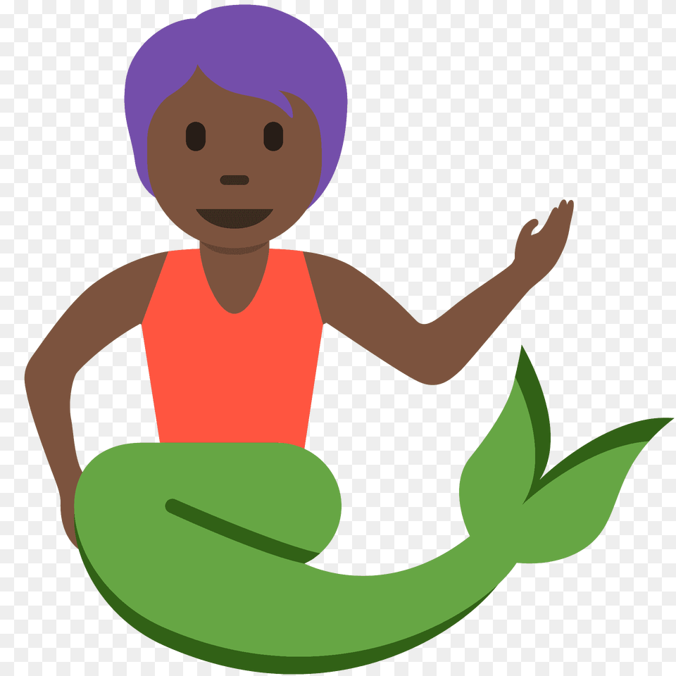 Merperson Emoji Clipart, Person, Face, Head Png