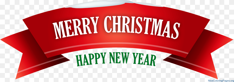 Merr Christmas Banner, Logo, Text Free Transparent Png