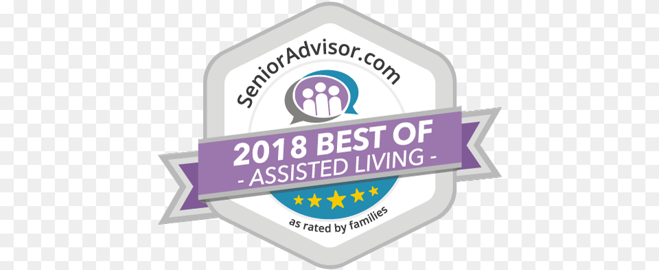 Merrill Gardens At Auburn Is Honored To Be Recognized 2017 Best Of Senior Living, Badge, Logo, Symbol, Disk Png