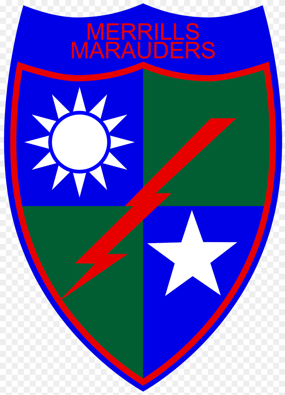 Merrills Marauders Clipart, Armor, Flag, Shield Png