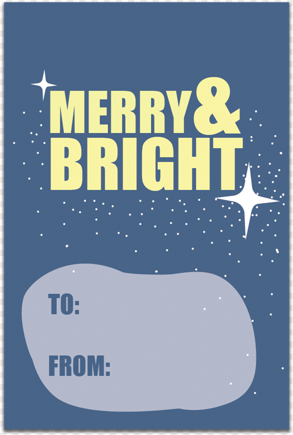 Merry And Bright Gift Tags, Advertisement, Poster, Nature, Night Png