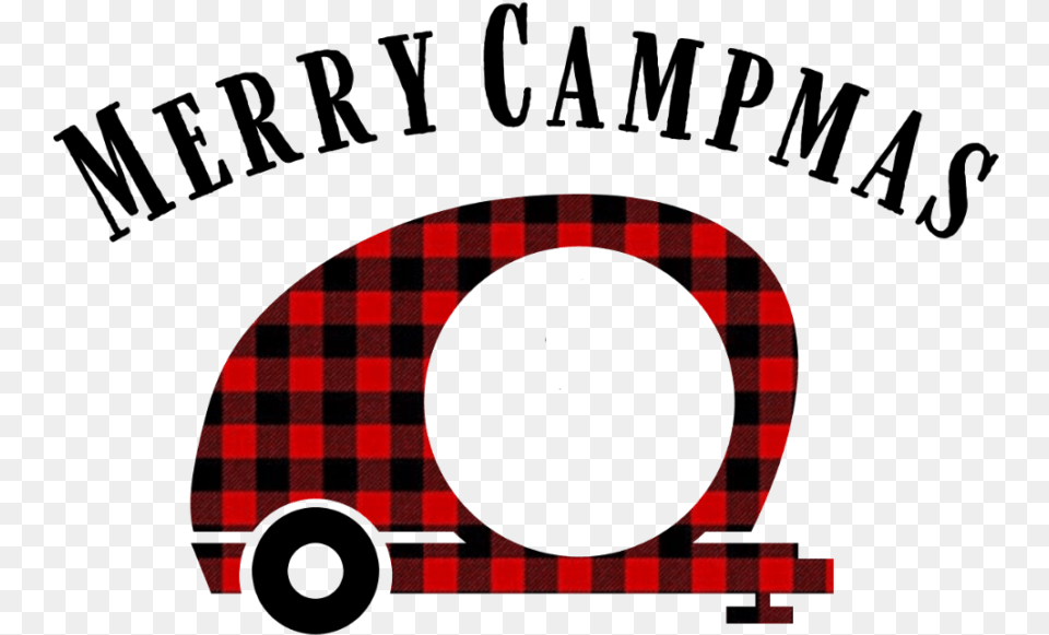 Merry Campmas Camper Circle, Tartan, Wheel, Machine, Sport Free Png