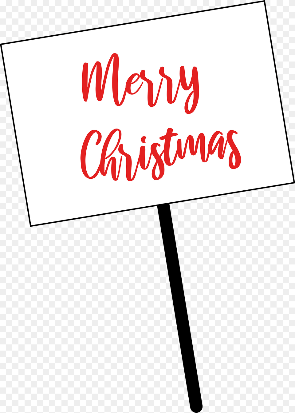 Merry Christams Banner Clipart, Text, White Board, Advertisement Png Image