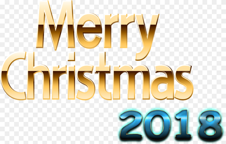 Merry Christmas 2018 Background Merry Christmas 2018 Background, Text Free Png