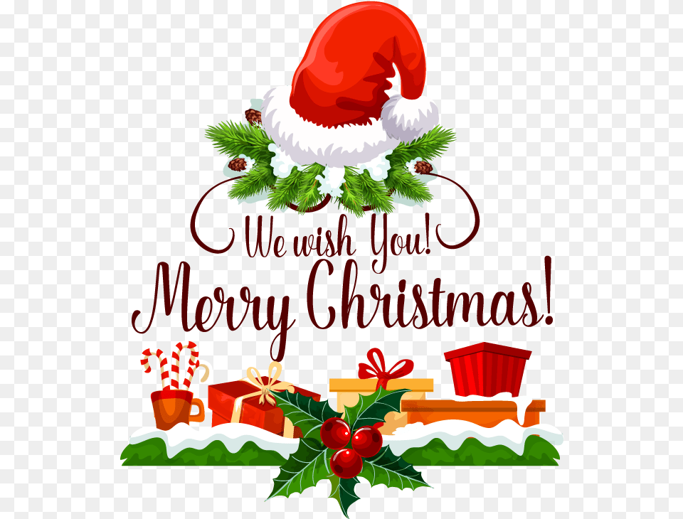 Merry Christmas And Happy Holidays We Wish You A Merry Christmas Clipart, Envelope, Greeting Card, Mail, Leaf Free Transparent Png