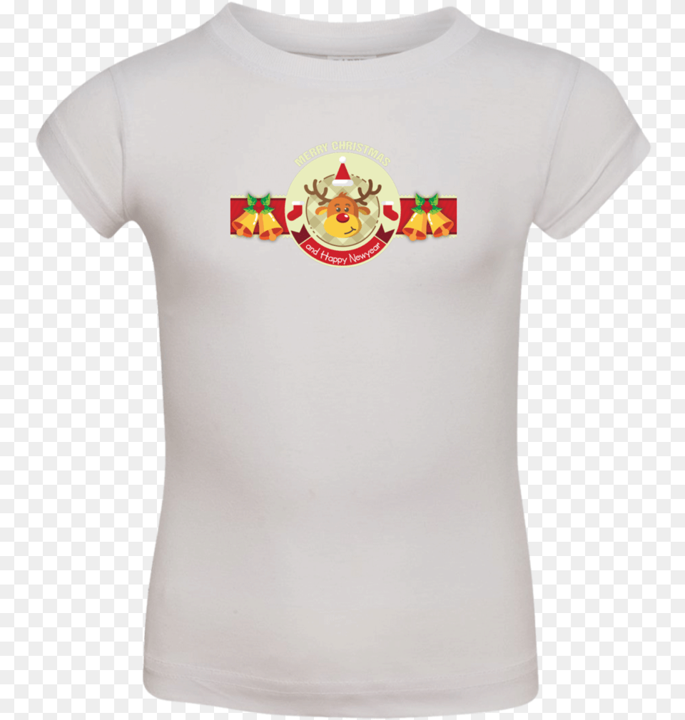 Merry Christmas And Happy New Year Banner The Bell Strawberry, Clothing, T-shirt, Shirt Png Image