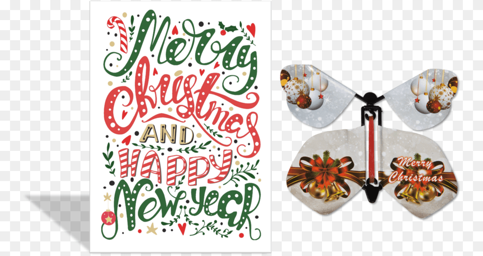 Merry Christmas And Happy New Year Printable Sign, Envelope, Greeting Card, Mail, Appliance Free Transparent Png