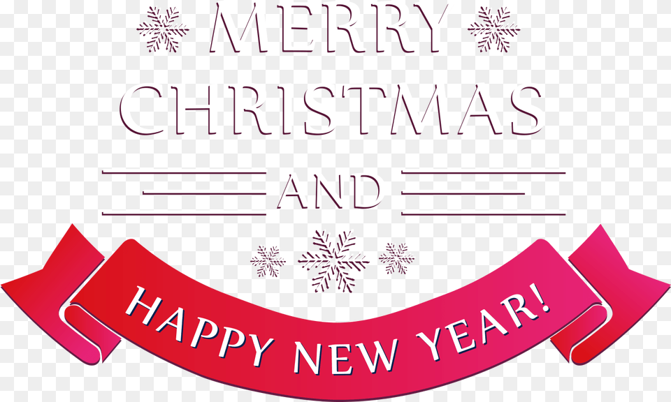 Merry Christmas And Happy New Year Text With Years Merry Christmas And Happy New Year, Nature, Outdoors, Advertisement, Poster Free Transparent Png