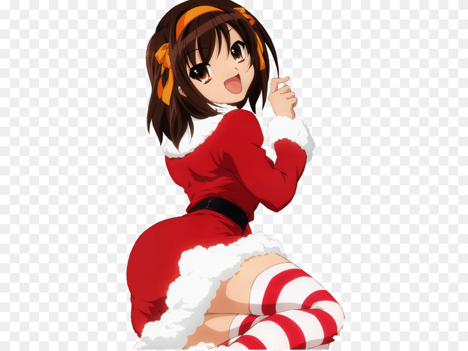 Merry Christmas Anime, Book, Comics, Publication, Baby Free Transparent Png