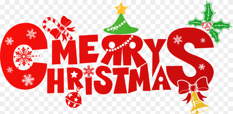 Merry Christmas Banner, Text, Symbol Png Image