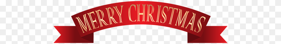 Merry Christmas Banner Clip Gallery, Logo, Text Free Png