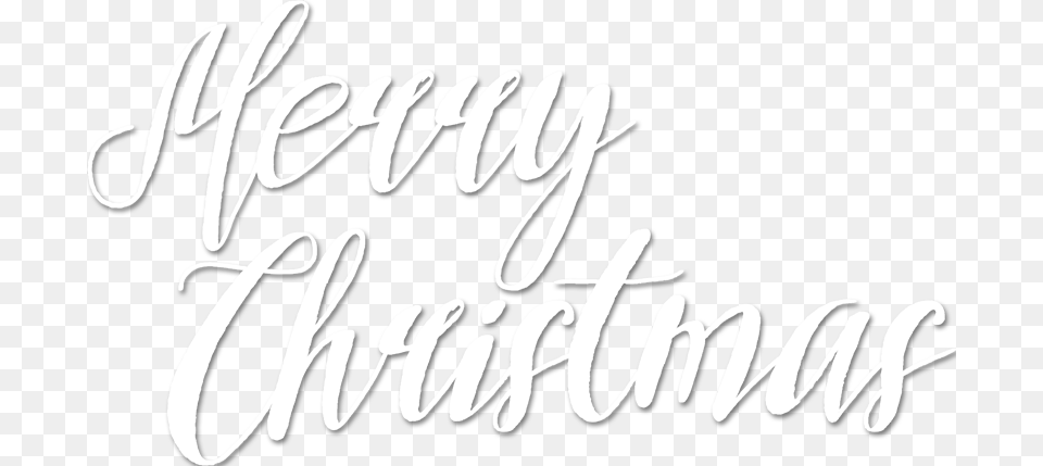 Merry Christmas Calligraphy, Letter, Text, Handwriting Free Transparent Png