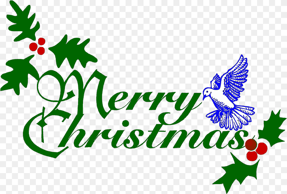 Merry Christmas Christmas Quotes Clear Background, Animal, Bird, Jay Png Image