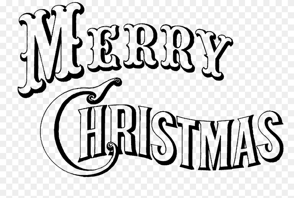 Merry Christmas Clip Art Media Wallpapers, Gray Png