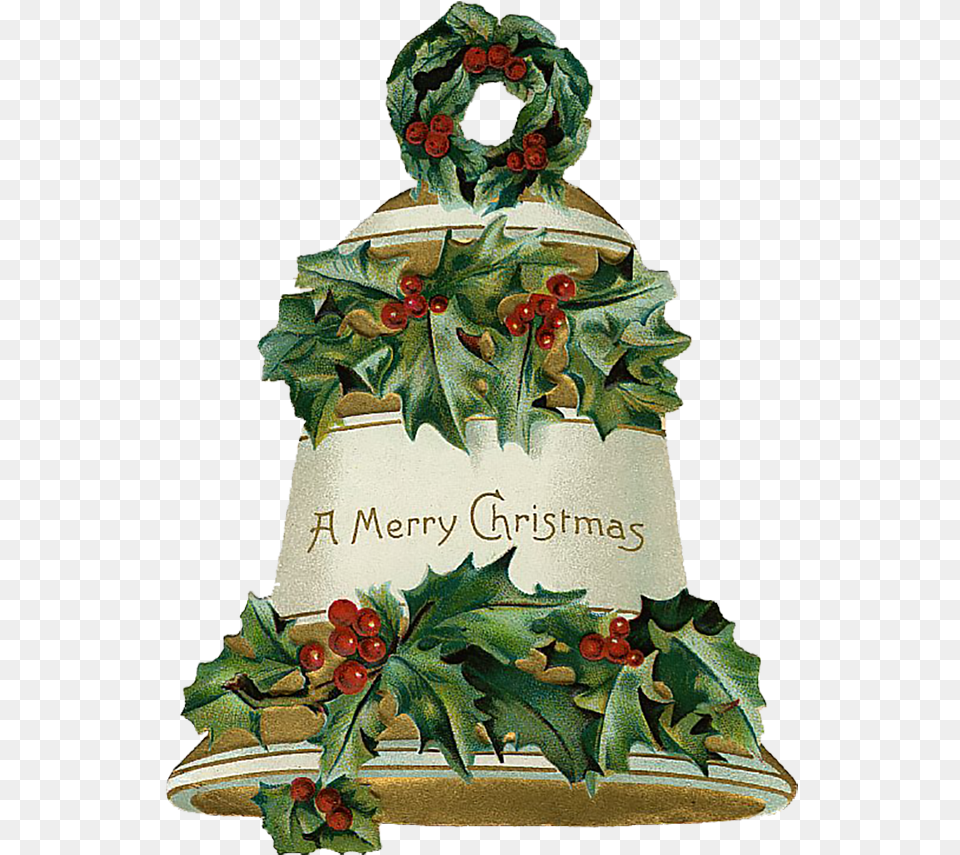Merry Christmas Clipart Victorian Vintage Christmas Clipart, Plant, Pottery Free Png Download
