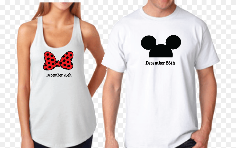 Merry Christmas Couples Shirts, Clothing, T-shirt, Shirt, Vest Free Png