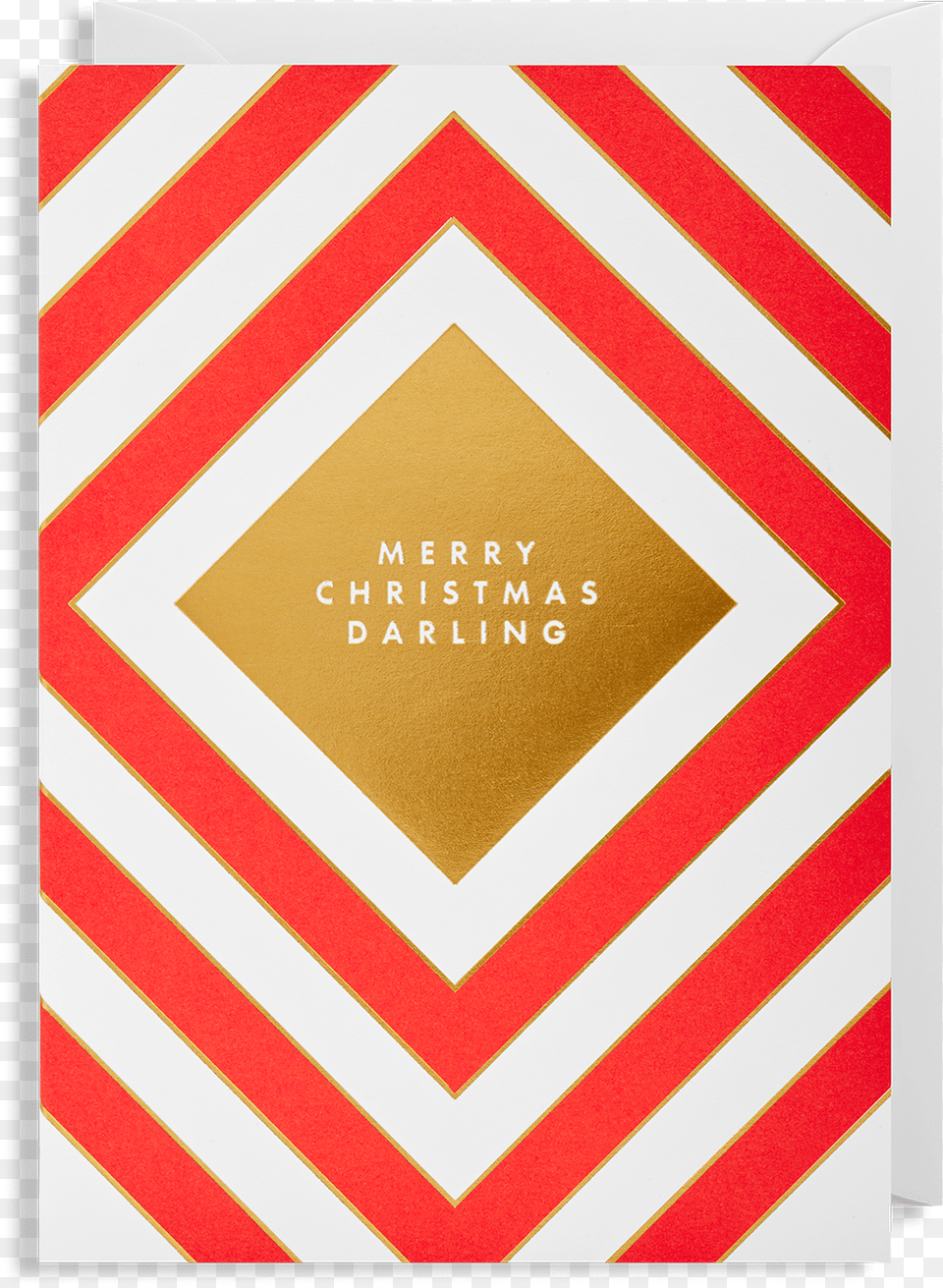 Merry Christmas Darling Christmas Card Symmetrical Wall Design, Advertisement, Poster Free Transparent Png