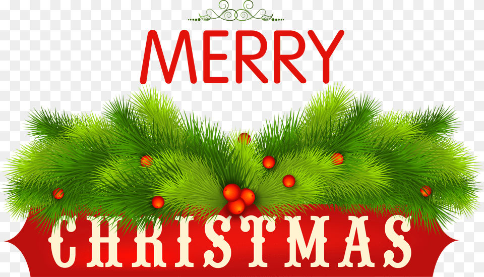 Merry Christmas Decoration Free Png Download