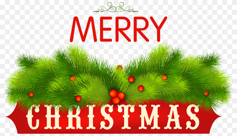 Merry Christmas Decorative Clipart Gallery Free Png Download