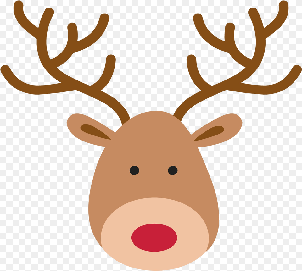 Merry Christmas Fitness Reindeer Pin The Nose, Animal, Deer, Mammal, Wildlife Free Png
