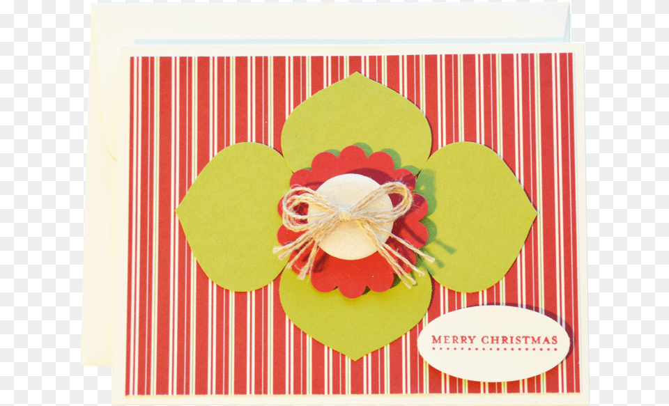 Merry Christmas Flower Short, Envelope, Greeting Card, Mail, Accessories Free Transparent Png