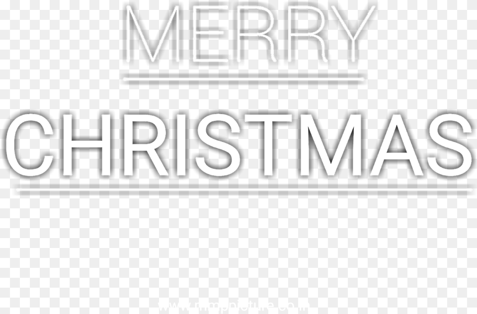 Merry Christmas Font Calligraphy, Text Free Transparent Png