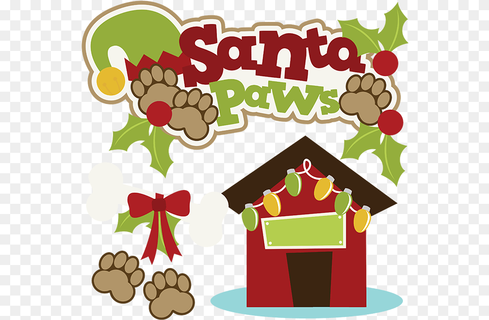 Merry Christmas From Santa Paws, Food, Sweets, Dynamite, Weapon Free Png Download