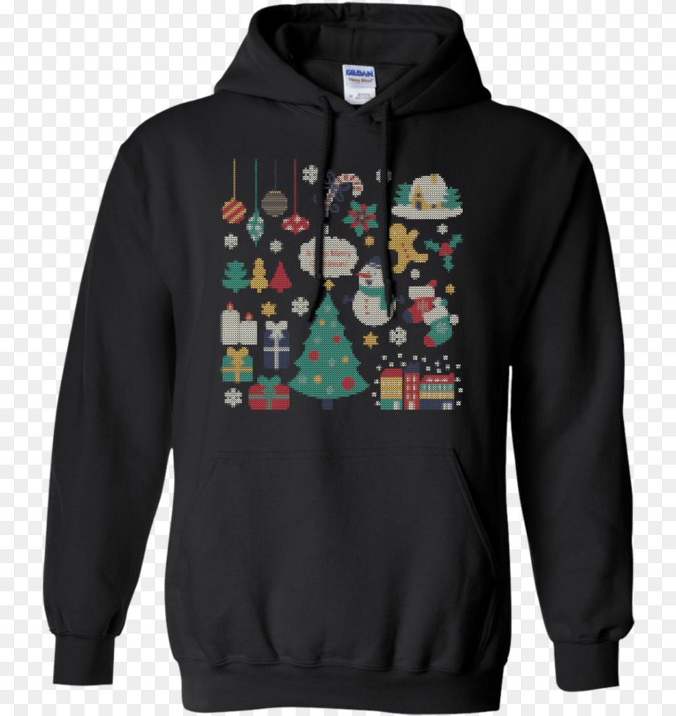 Merry Christmas Icon Funny Cute Ugly Pullover Lego Black Knights T Shirt, Clothing, Hoodie, Knitwear, Sweater Free Png