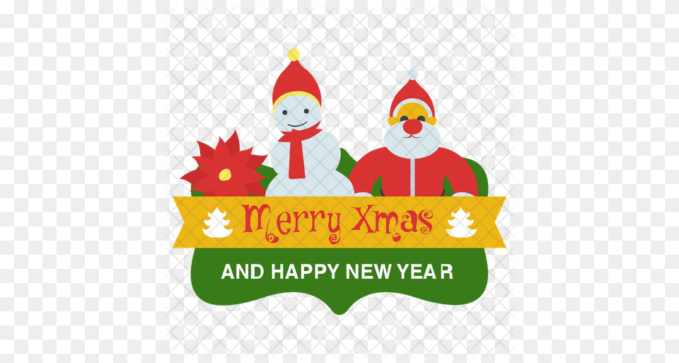Merry Christmas Icon Illustration, Nature, Outdoors, Winter, Baby Free Transparent Png