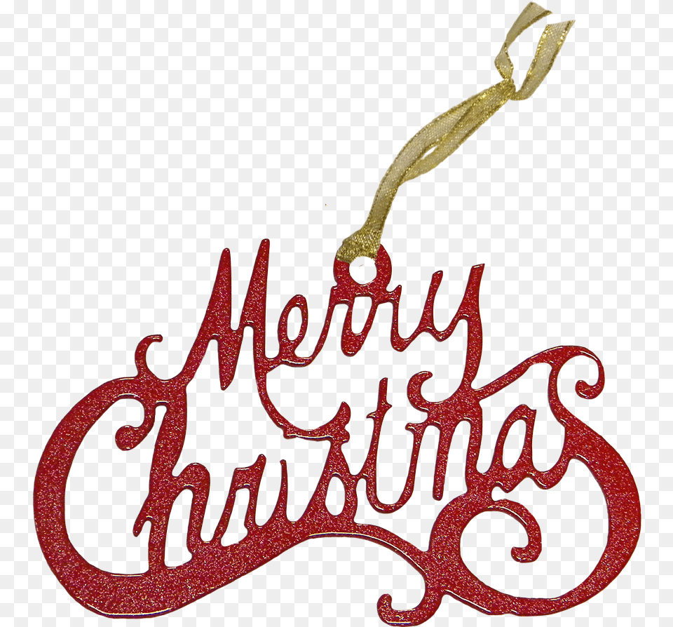 Merry Christmas Ornament Red Sparkle Inviti Marry Christmas Argento, Calligraphy, Handwriting, Text Free Png