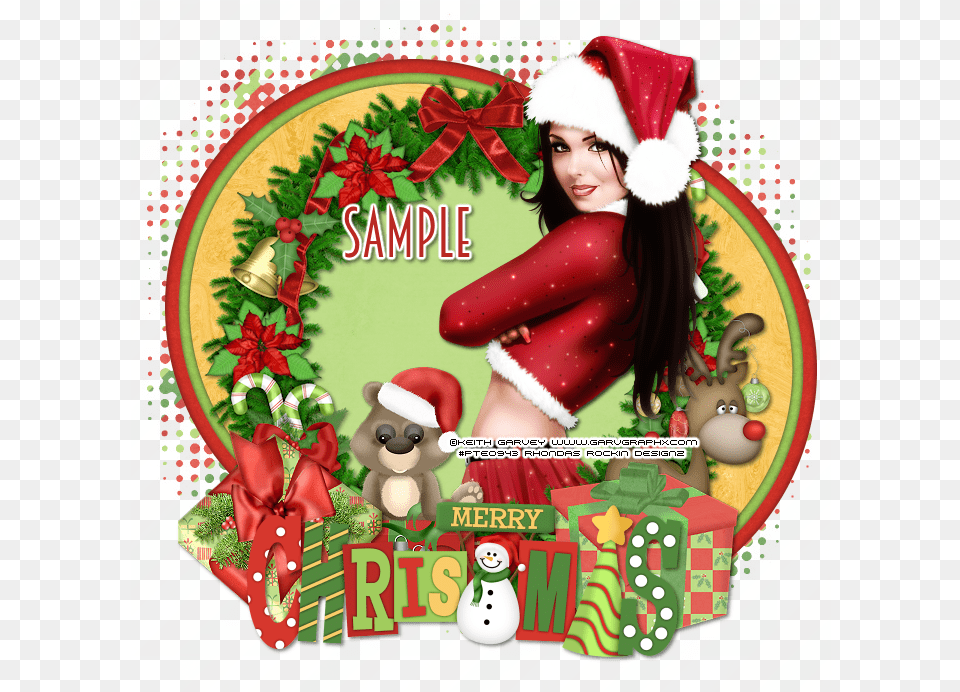 Merry Christmas Pixie Christmas Decoration, Adult, Person, Hat, Woman Png